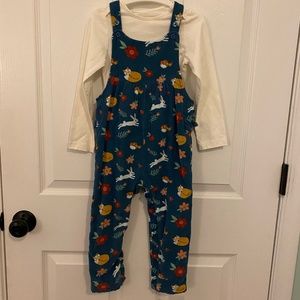 Soft velour overall set from British brand M&S